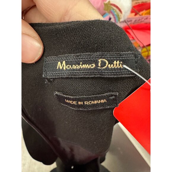 Massimo Dutti Black Dress in 10 - Picture 2 of 2